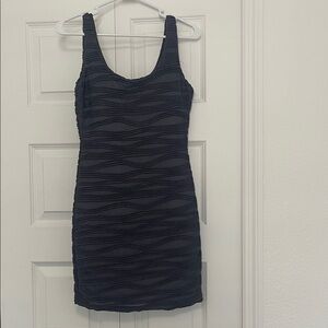 Elegant Gray Sleeveless Dress